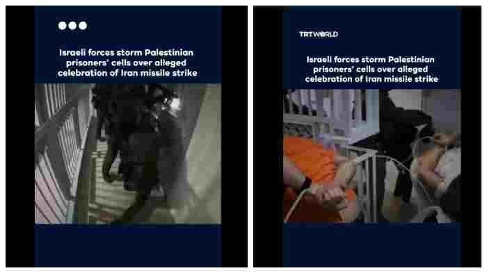 Israel Gerebek Sel Tahanan Palestina, Ben Gvir: Tak Ada Toleransi Bagi Pendukung Iran