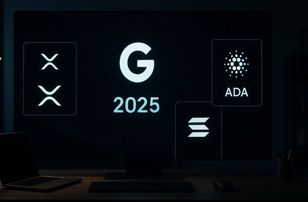 Prediksi Google Gemini: Harga XRP, Solana, dan Cardano Menjelang Akhir 2025