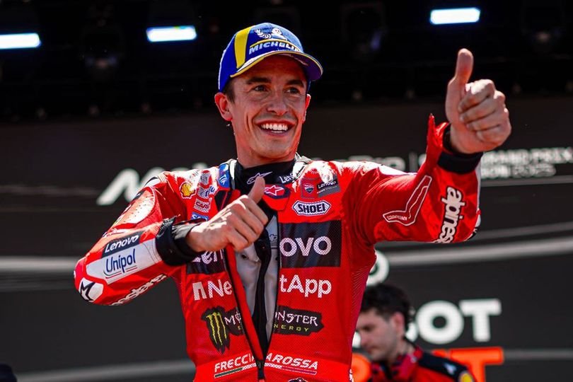 Demi Ducatisti, Marc Marquez Buru Kemenangan Ke-93 di MotoGP Italia 2025
