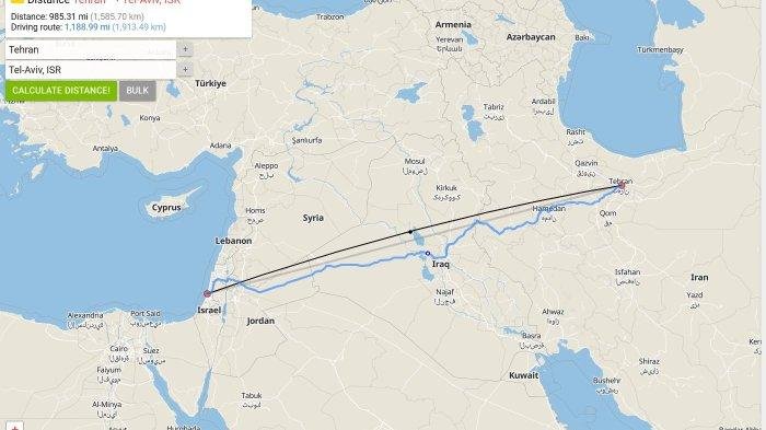 Sistem Pertahanan Udara telah Diaktifkan di atas Teheran, Kata Otoritas Iran