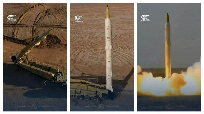 Spesifikasi Rudal Khorramshahr dan Rudal Sejjil yang Diluncurkan Iran Pertama Kalinya ke Israel