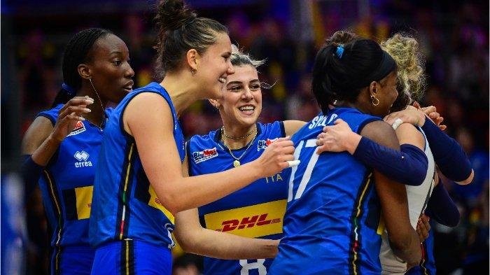 Hasil Klasemen VNL 2025: Italia Naik Singgasana Puncak sebelum Kontra Jepang