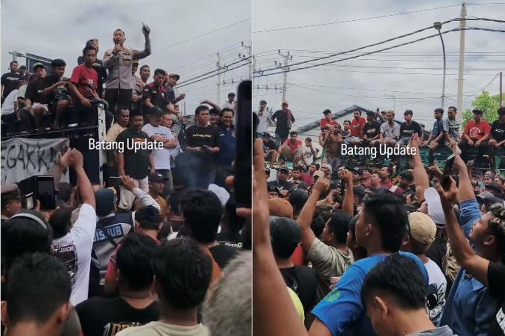 Ratusan Sopir Truk di Batang Demo Tolak Kebijakan Zero ODOL, Jalur Pantura Macet Total