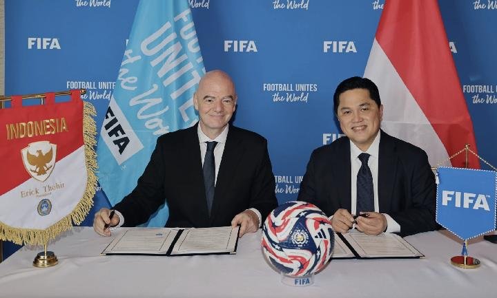 FIFA Beri PSSI Penghargaan FIFA Forward Gold Award