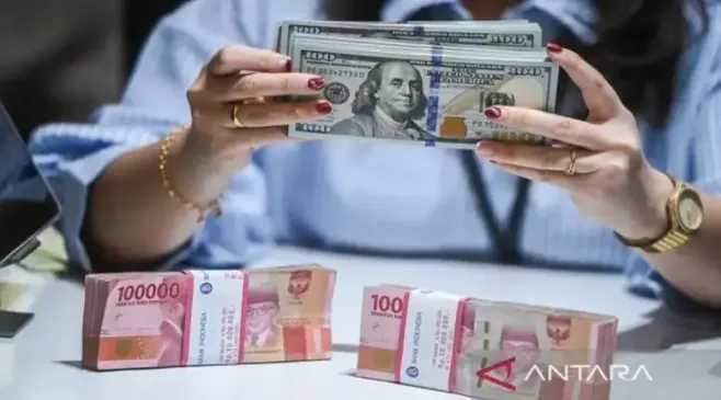 Rupiah Meningkat ke 16.187 per Dolar AS Menyusul Pelemahan Dolar AS