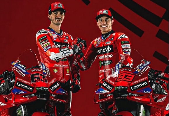 Adu Rekor Marc Marquez dan Francesco Bagnaia di Sirkuit Mugello Italia, Bak Bumi dan Langit