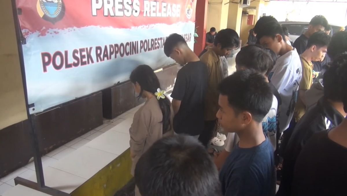 Brutal! Puluhan Remaja Serang Masjid hingga Permukiman Warga Makassar