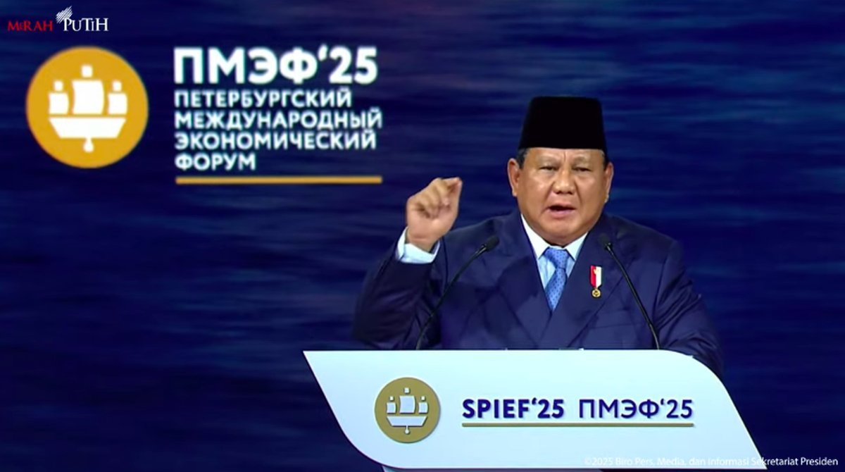 Prabowo Tegaskan Indonesia Non-Blok di Forum Rusia!