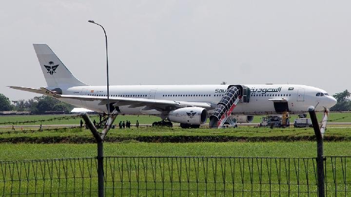 Pesawat Saudia Airlines Dapat Ancaman Bom Lagi, Mendarat Darurat Bandara di Kualanamu
