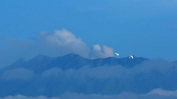Gunung Raung Erupsi 2 Kali Subuh Tadi, Tinggi Abu 400 Meter