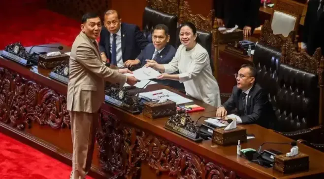 Daftar Perubahan dalam RUU TNI yang Baru Disahkan: Penambahan Jabatan Kementerian/Lembaga hingga Usia Pensiun