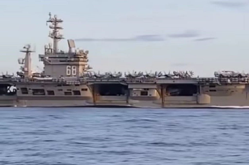 Heboh Kapal Induk AS USS Nimitz Melintas di Perairan RI, Ini Penjelasan TNI AL