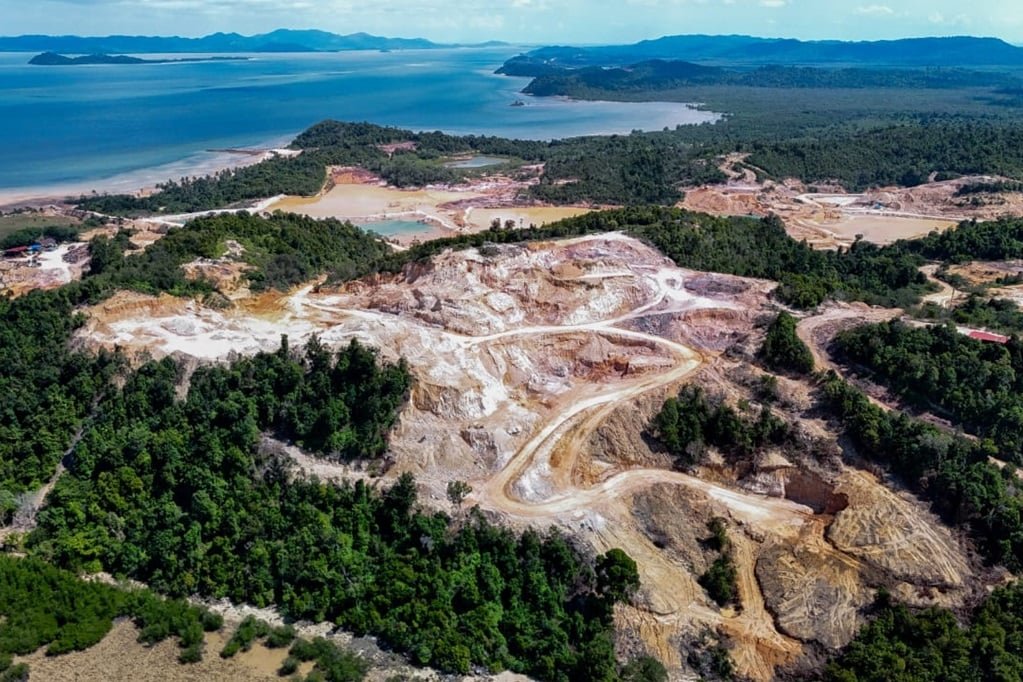 KKP Sidak Tambang Pasir di Pulau Citlim Kepulauan Riau, Ekosistem Rusak Parah