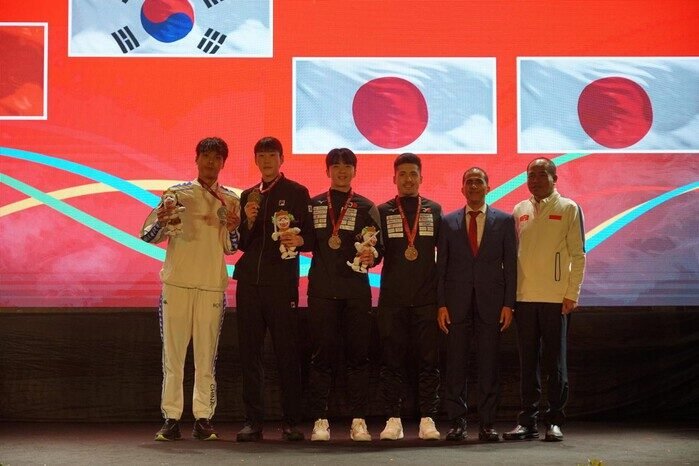 Hasil Asian Fencing Championships 2025: Korea, China Tak Tertandingi untuk Kategori Sabre Individu Putra