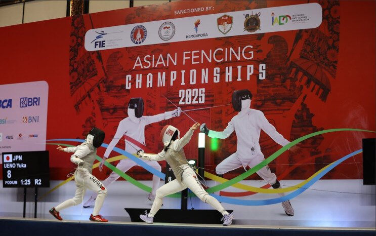Hari Pertama Asian Fencing Championships 2025: Jepang dan China Kuasai Kategori Foil Individu Putri
