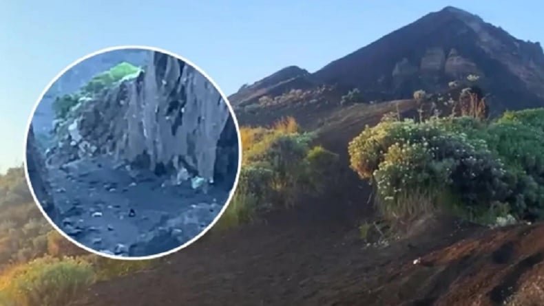 Pendaki asal Brasil Jatuh dari Ketinggian Ekstrem Gunung Rinjani