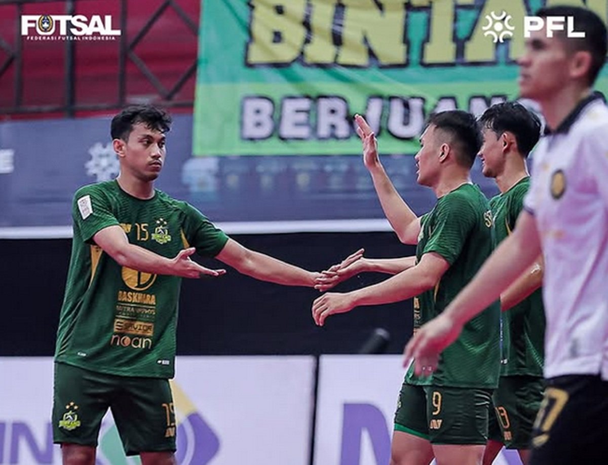 Hasil Pro Futsal League Indonesia 2024-2025: Bintang Timur Surabaya Bantai Moncongbulo FC 5-0