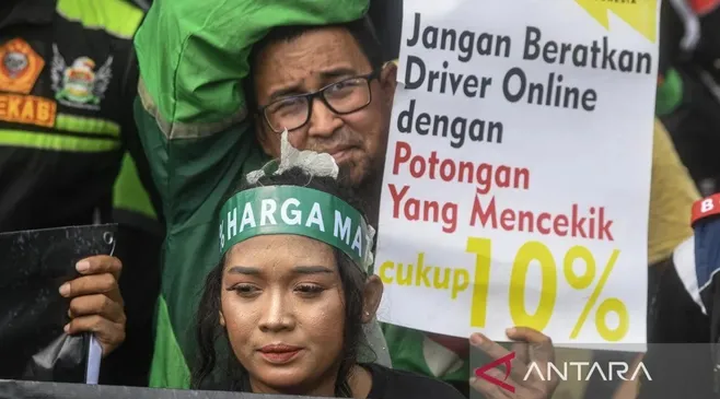 Demo Ojol 20 Mei, Ini 5 Tuntutan Pengemudi
