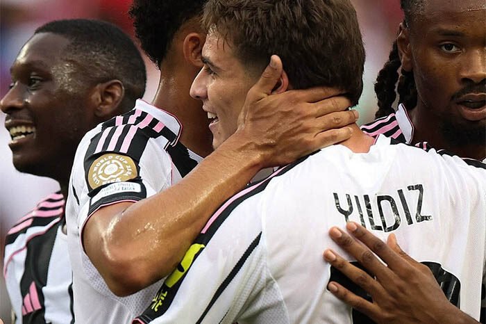 Yildiz Cetak Brace, Juventus Selangkah Lagi Lolos ke 16 Besar Piala Dunia Antarklub 2025