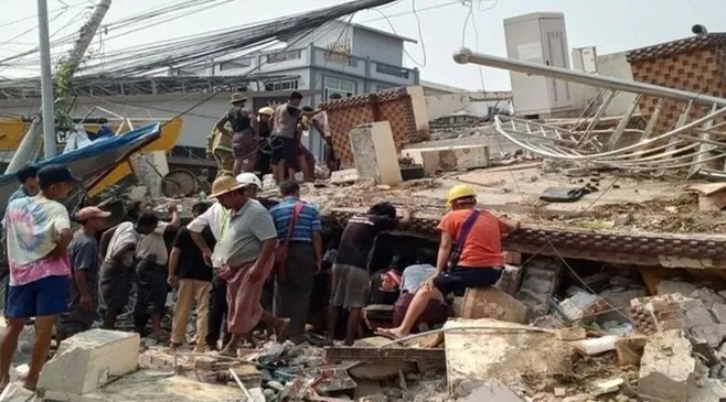 Dampak Gempa Thailand dan Myanmar Tercatat Lebih dari 2.000 Korban Jiwa