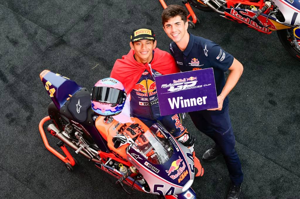 Komentar Mengejutkan Veda Ega Pratama usai Dua Kali Juara Red Bull Rookies Cup 2025