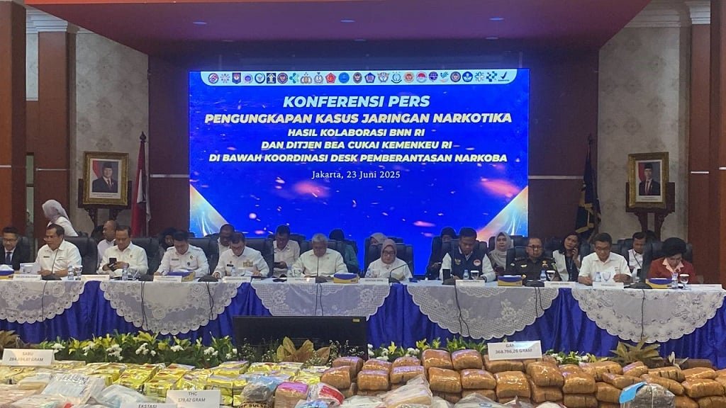BNN Ungkap 173 Kasus Penyelundupan Narkoba, Sita 683,8 Kg Sabu-Ganja