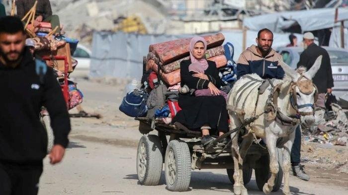 Perundingan Gencatan Senjata Diabaikan! Serangan Makin Ganas, Warga Palestina Dipaksa ke Rafah?